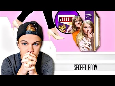 ABBIAMO COSTRUITO una STANZA SEGRETA per nasconderci dagli SCONOSCIUTI!