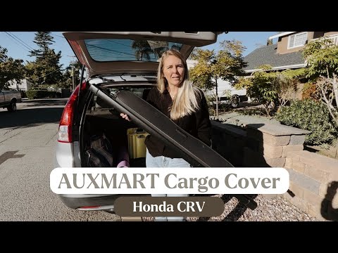 AUXMART Cargo Cover for Honda CRV | How to Install and Use