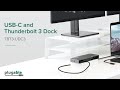 TBT3-UDC3 Thunderbolt 3 and USB-C Dock with 100W Charging