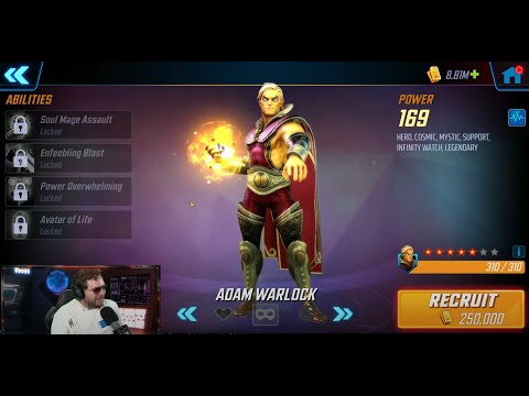 Adam Warlock FINALLY Unlocked! 5 Star Adam Warlock Event Playthough - Marvel Strike Force