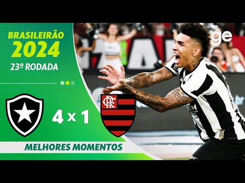 Gols e lances de Botafogo x Flamengo
