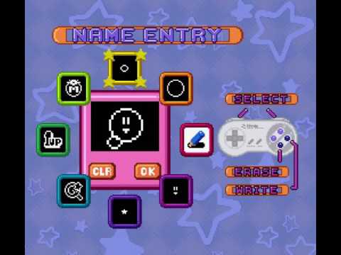 "Kirby's Dream Course" Music : 2 - Star Card
