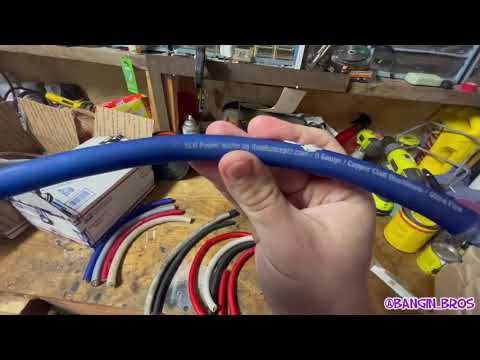 Let’s Talk Wire! A #BanginBros Car Audio Wire comparison with 2/0 OFC 😮😮