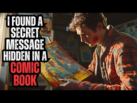 I Found a Cryptic Message in a Comic Book: "BAD MAN HELP"