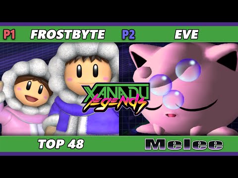 Xanadu Legends - Frostbyte (Ice Climbers) Vs. Eve (Jigglypuff) Smash Melee - SSBM