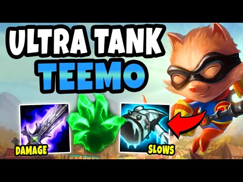 ULTIMATE LANE BULLY WITH TANK TEEMO TOP! *FREE GRASP STACKS* - League of Legends