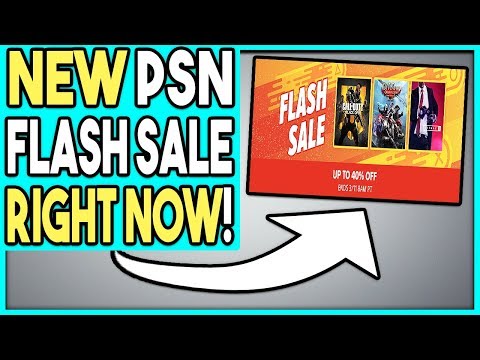 NEW PSN FLASH SALE RIGHT NOW! GREAT PS4 DEALS!