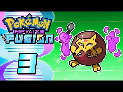 His name is KAKABRA - Pokémon Infinite Fusion but I DRAW every FUSION I ENCOUNTER EP.3