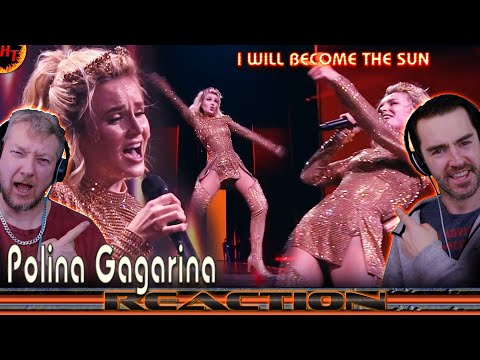 Polina Gagarina REACTION ''I WILL BECOME THE SUN'' Полина Гагарина (Live at Мегаспорт)