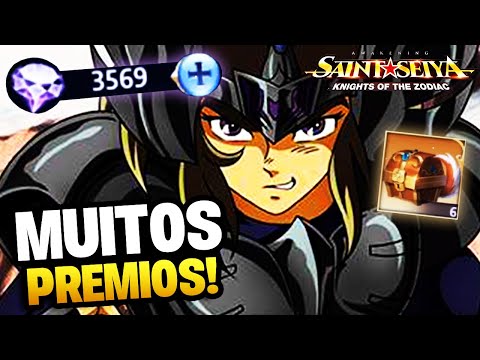*SÓ HOJE* CONSIGA 3.000 DIAMANTES E MUITOS LIVROS DE GRAÇA! | Saint Seiya Awakening