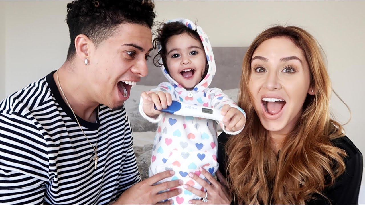 MOMMY AND DAUGHTER SURPRISE DADDY WITH PREGNANCY ANNOUNCEMENT!!! (SPEECHLESS)