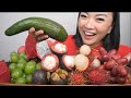 FRUIT PLATTER ASMR EATING SOUNDS NO TALKING SAS ASMR