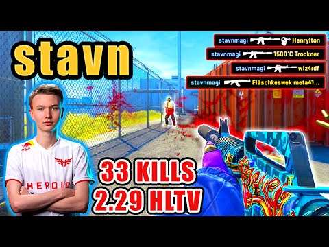 stavn FACEIT Nuke POV Highlights // 33 Kills ~ 2.29 HLTV