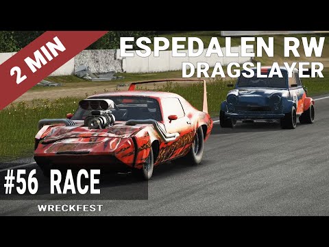 #56 Wreckfest - Espedalen Raceway - 2 Min Race - DragSlayer
