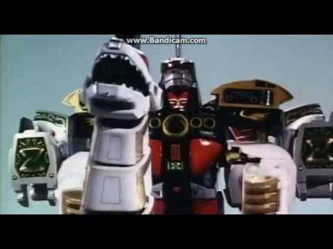 Mighty Morphin Power Rangers - Power rangers vs piranha head