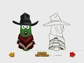VeggieTales Moe And The BIG Exit DVD Menu Walkthrough