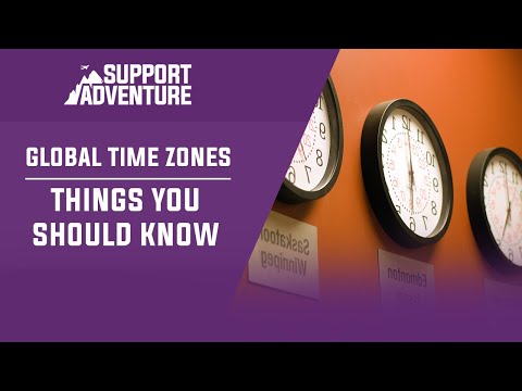 TIME ZONES - Things you should know before being a DIGITAL NOMAD
