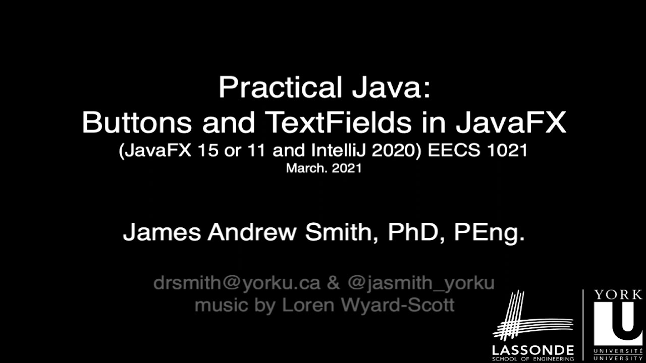 Practical Java: Buttons and Textfields in JavaFX
