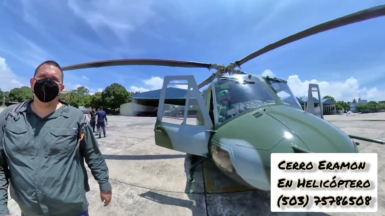 Eramon en Helicóptero || San Antonio de la Cruz y Nombre de Jesús