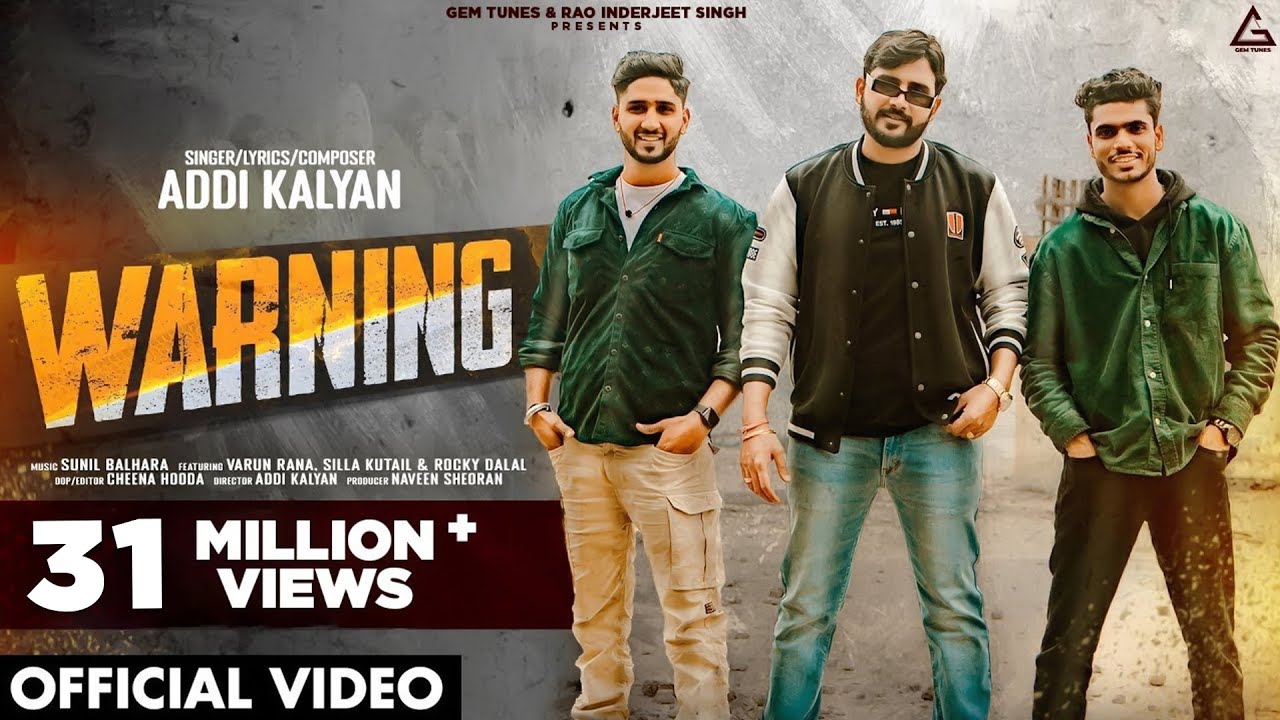 Warning Lyrics – Addi Kalyan