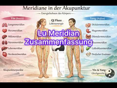 Lungenmeridian-Zusammenfassung