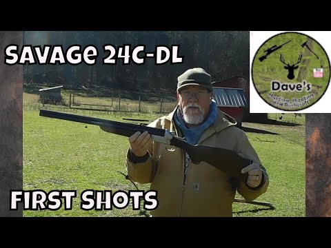 First Shots with the Savage Model 24C-DL, Not What I was Hoping For