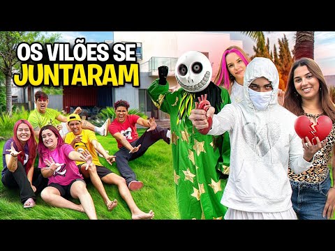 JUNTAMOS TODOS OS VILÕES DO CANAL NESSE VÍDEO !!!