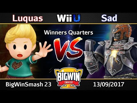 BigWinSmash 23 - Winners Quarters - Luquas (Lucas) v Sad (Ganondorf)