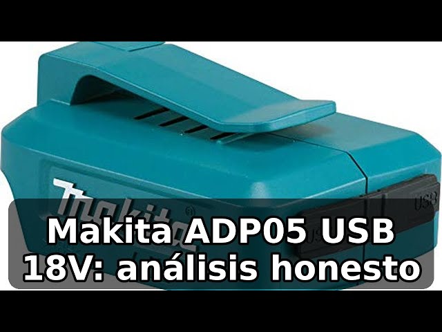 Vídeo relacionado con Oxxggkao Convertidores de alimentación portátiles con puerto USB para baterías de litio 48-11-1815, 1828, 1862, 18 V, adaptador para uso en exteriores, procesador USB para batería