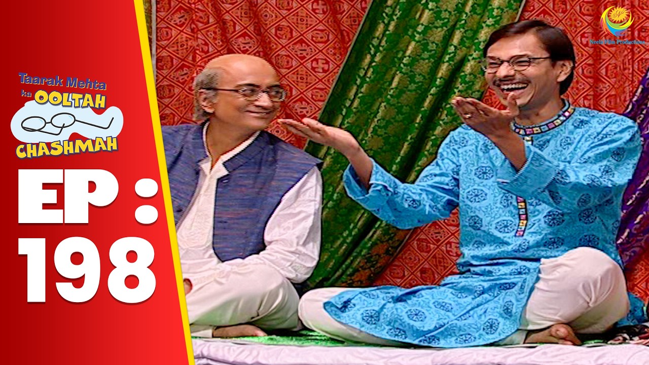 SE 01 EP 198 -  Jethalal Ne उड़ाया Iyer का मजाक ! | Taarak Mehta Ka Ooltah hashmah
