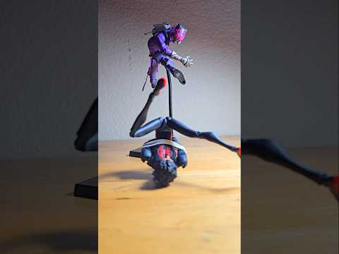 Marvel legends Prowler posing! #spiderman #acrossthespiderverse #prowler #milesmorales