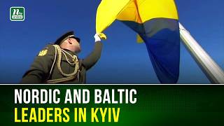 Nordic, Baltic Leaders Join Ukraine Flag Day Ceremony in Kyiv | NTV Global