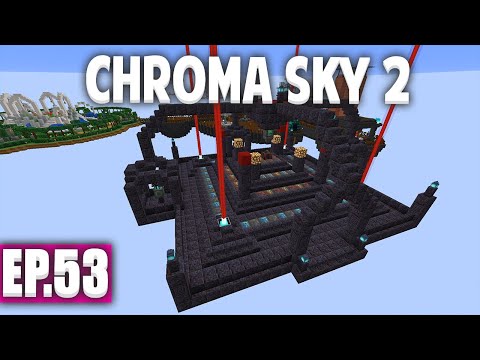 Hugo - Minecraft Chroma Sky 2 | AUTOMATISATION DE BLOOD MAGIC ! - #53