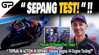 Download lagu Everyone Shock! TOPRAK COMES TO SEPANG! TOPRAK ly Tests Yamaha's V4 Engine Today in SEPANG! mp3