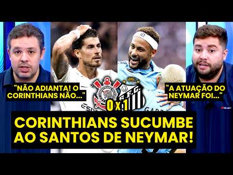 “NÃO TEM COMO! ESSA DERROTA do CORINTHIANS pro SANTOS MOSTROU que…” VEJA ANÁLISE!
