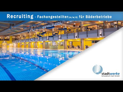 Ausbildungsberuf Fachangestellte/r für Bäderbetriebe