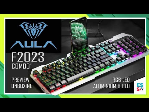 Aula F2023 Rgb Aluminum GAMING Keyboard and mouse under 1000 