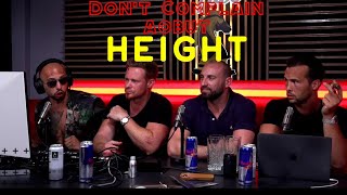 Andrew Tate: Don't fucking COMPLAIN about HEIGHT