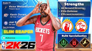 6’11 POINT FORWARDS ARE BACK on NBA 2K26! 96 3PT, 92 DUNK, & LIGHTNING LAUNCH! Best Build on 2K26!