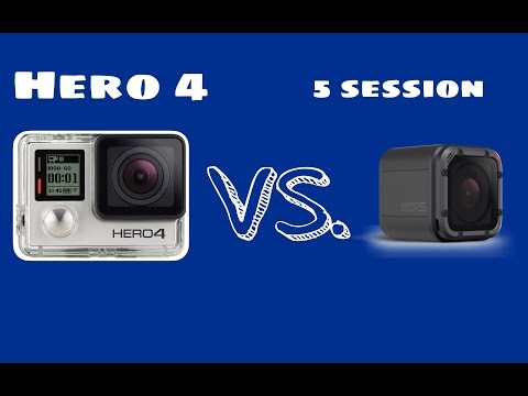 Gopro hero4 silver VS. hero5 Session
