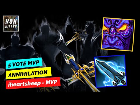 HoN Shadowblade ELDER PARASITE with NULLFIRE BLADE - MVP