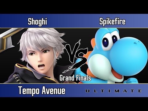 Tempo 44 - Shoghi (Robin) Vs. Spikefire (Yoshi) - Grand Finals - Smash Ultimate