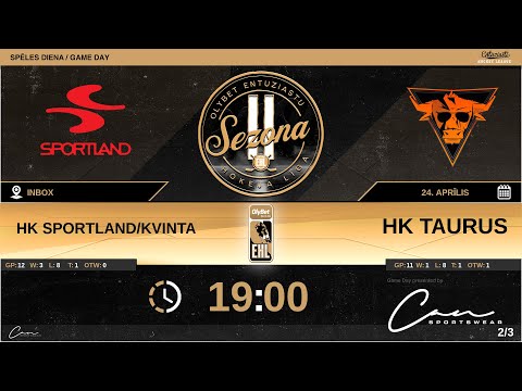 2022 04 24 HK Sportland/KVINTA - HK Taurus