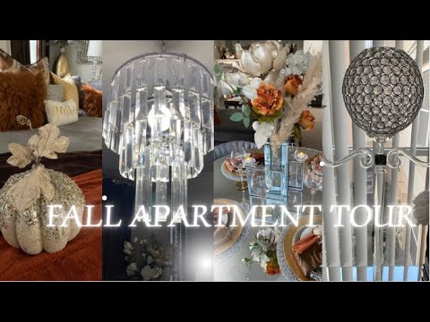 2023 Fall Home Tour ft. USTARBIZ • Fall Decor Ideas • Small Apartment Living Ideas • Modern Glam