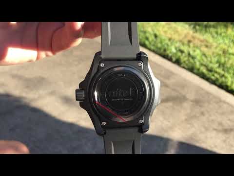 Nite Watches - Hawk-201 Black Polymer Watch Unboxing / Review