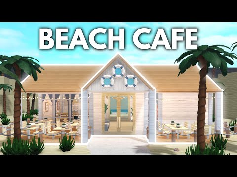 Construindo um Café de Praia em Bloxburg
