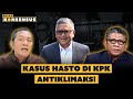 kpk takluk❗deal politik pdip dengan presiden terjadi. hasto berpotensi lolos❗