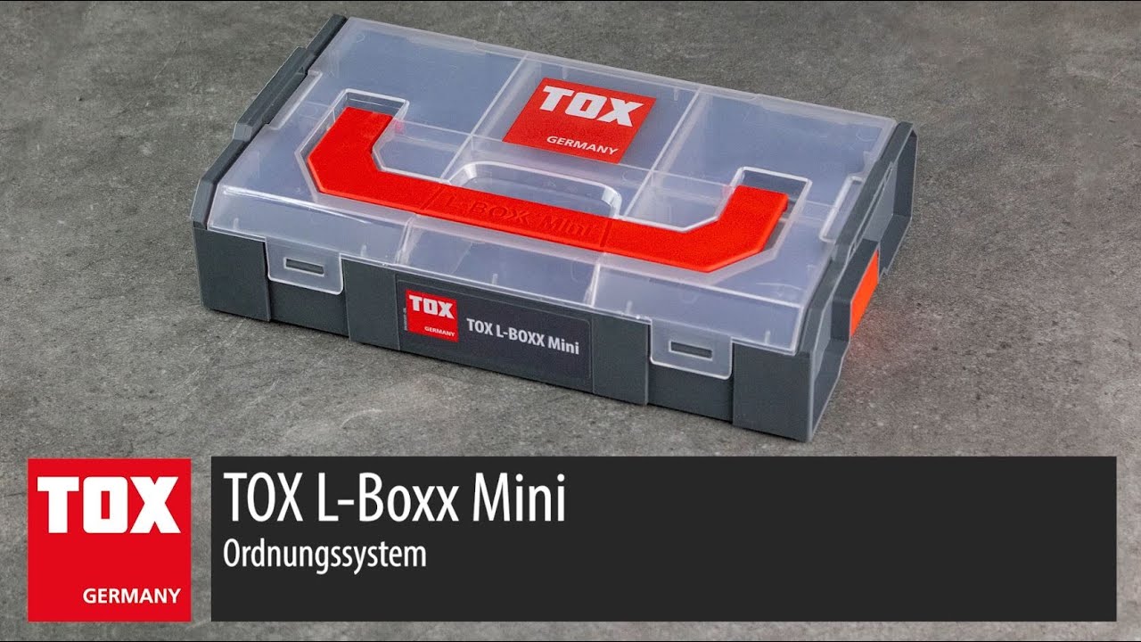 Tox-Dübel Chevilles Assortiment L-Boxx Mini Multi, 206 Pièce/s