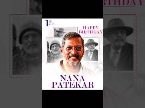 Nana Patekar's Birthday #Shorts #trending #nanapatekar #dialogue #famous #movies #legend #comedy