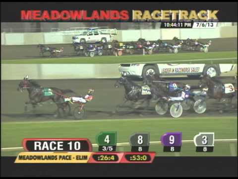 2013 Meadowlands Pace Elim - Sunshine Beach & George Brennan